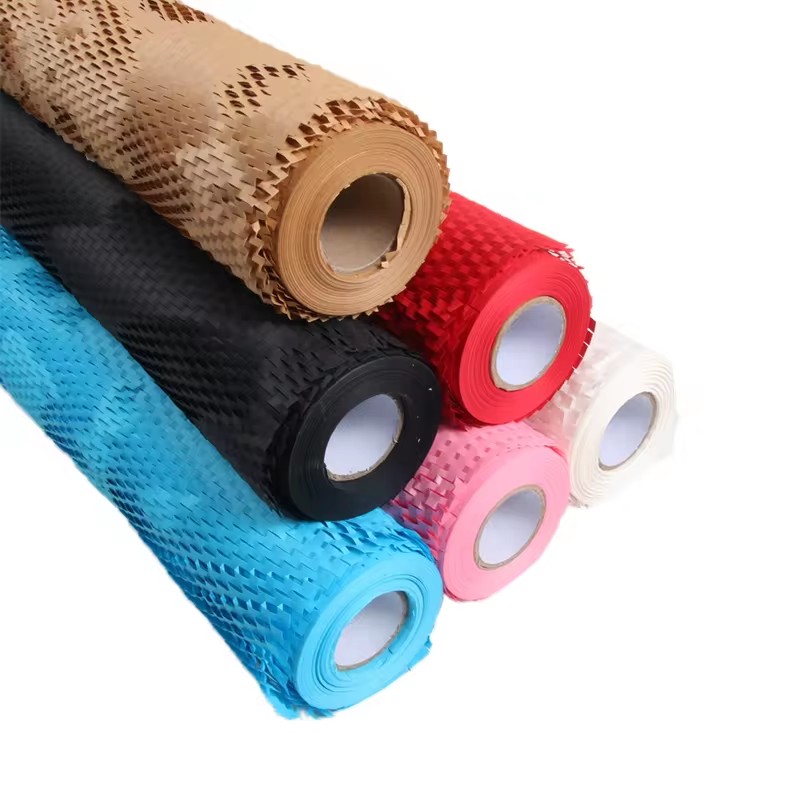  Honeycomb Kraft Wrapping Paper Cushion Paper Roll