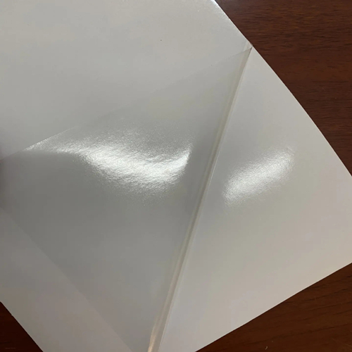 PET transparent adheisve film