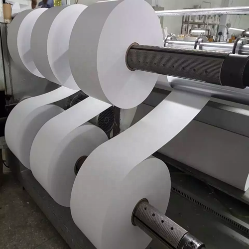 Fragile adhesive paper